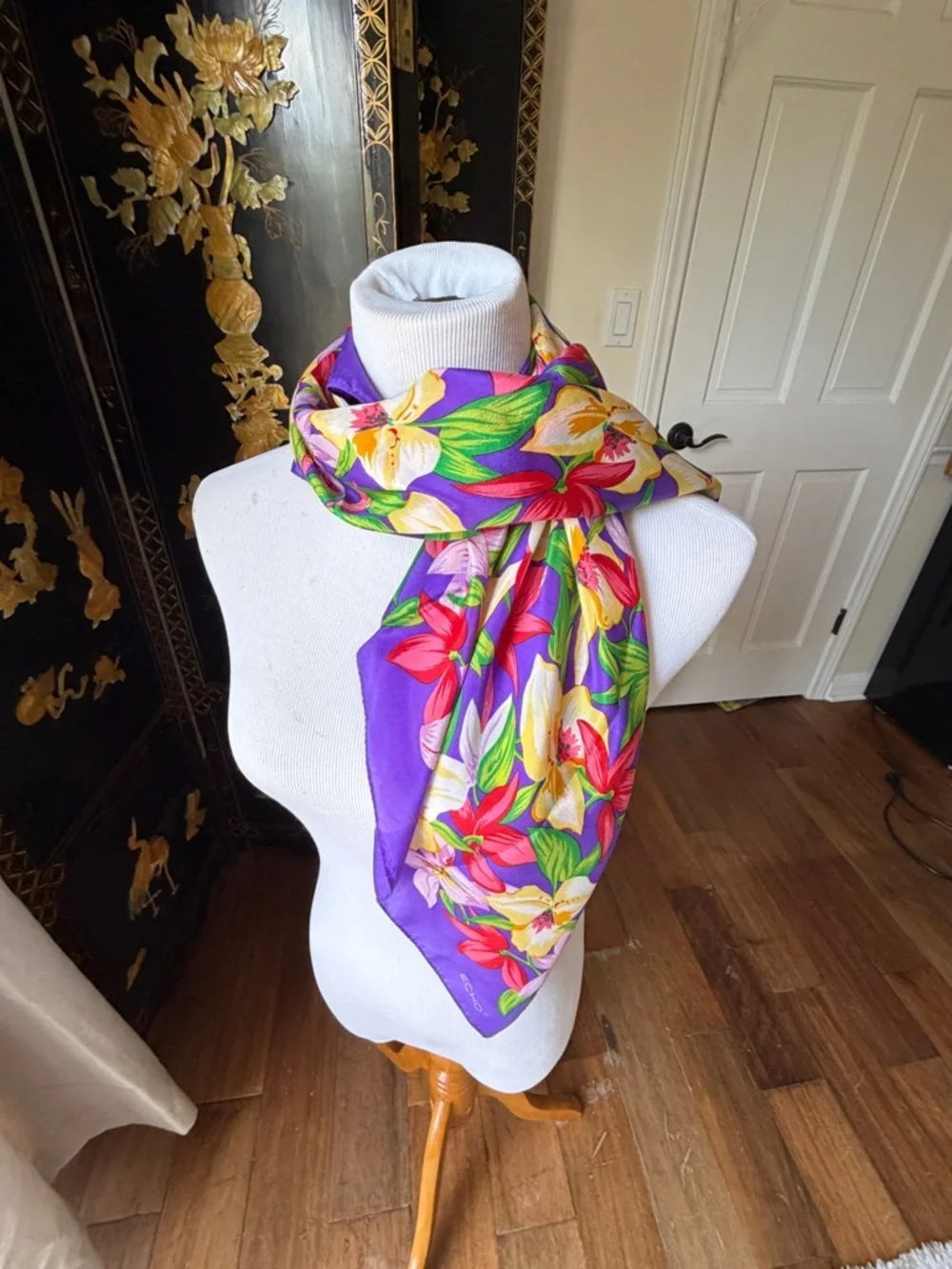 Vintage bright purple